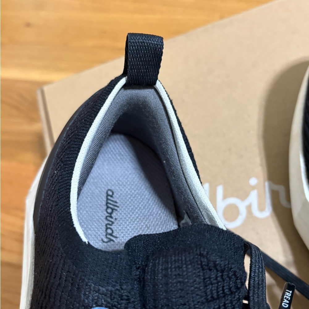 Allbirds Men’s tree flyer I Natural Black ( blizzard sole) size M11 - Picture 10 of 13